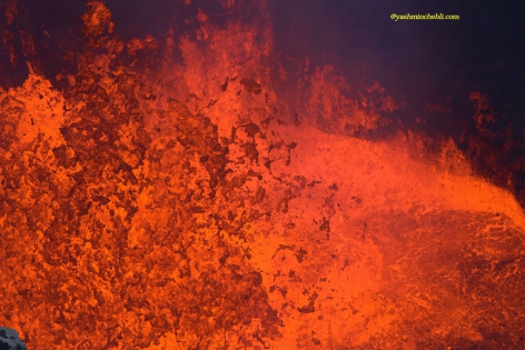 Volcan Benbow - Vanuatu Fontaine de lave - expédition sur les volcans actifs du vanuatu